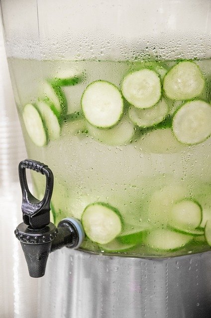 Cucumber and Mint Detox Drink